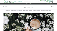 Desktop Screenshot of detoxetmoi.com